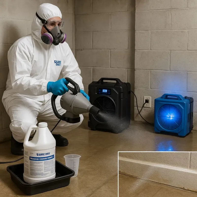 Sanitization and Odor Removal process in North Laurel, MD