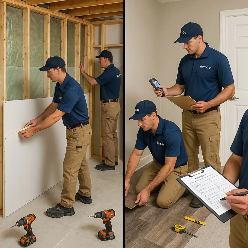 Repairs and Reconstruction process in North Laurel, MD