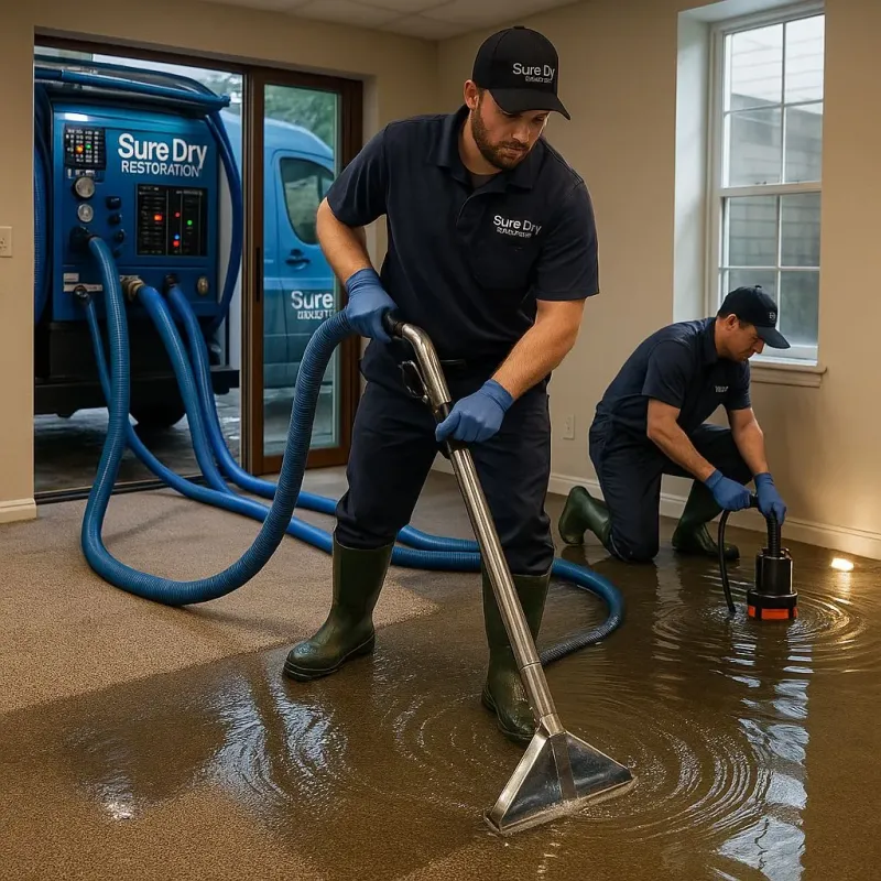 Water Extraction and Removal process in North Laurel, MD